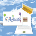 Cloud Nine Birthday Music Download Greeting Card w/ Celebrate